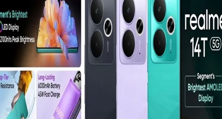 భారత మార్కెట్‌లోకి Realme 14T 5G విడుదల