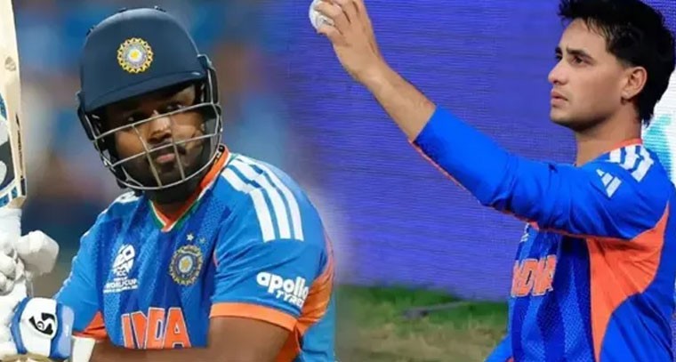 అభిషేక్‌ శర్మకు మద్దతుగా నిలిచిన సంజుశాంసన్‌