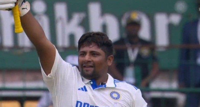 న్యూజిలాండ్‌పై సర్ఫరాజ్ అద్భుతమైన సెంచరీ