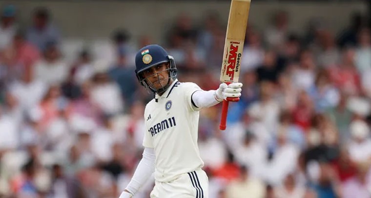 కెప్టెన్ శుభ్‌మన్ గిల్ హాఫ్ సెంచరీ