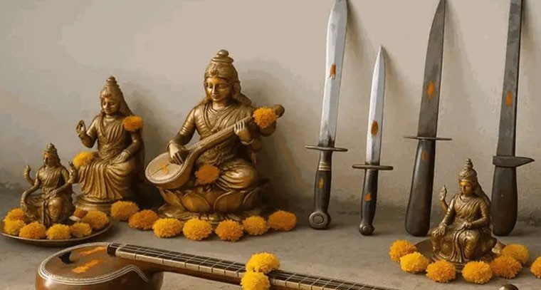 దసరా రోజు ఆయుధ పూజ ఎందుకు చేస్తారు?