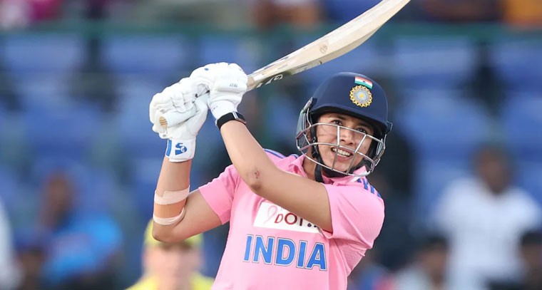 కోహ్లీ రికార్డు బద్దలుకొట్టిన స్మృతి