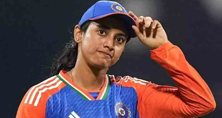 అరుదైన ప్రపంచ రికార్డుకు దగ్గరలో స్మృతి మంధాన
