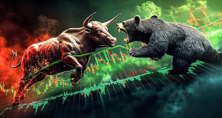 దేశీయ మార్కెట్లలో కొనసాగుతున్న ఒడిదుడుకులు.. ఫ్లాట్‌గా ప్రారంభమైన సూచీలు

