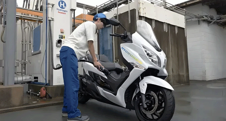 సుజుకి హైడ్రోజన్ స్కూటర్.. భవిష్యత్తుకు ముందడుగు!