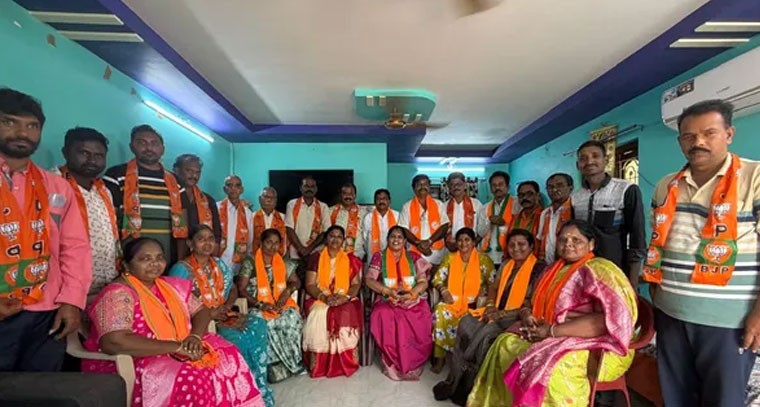 తిరువూరులో బీజేపీ మహిళా మోర్చా కమిటీల ప్రకటన: పద్మజ