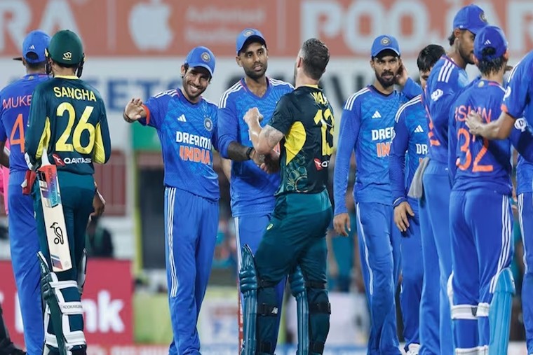 ఆస్ట్రేలియాపై ఘన విజయం సాధించిన టీమిండియా 


