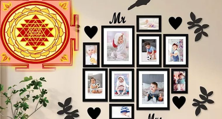 వాస్తు ప్రకారం ఫోటో ఫ్రేమ్‌లు ఈ దిశలో ఉంటే అదృష్టం!