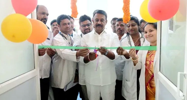 వెలుగోడు ఆసుపత్రిలో ఎక్స్‌రే యూనిట్ ప్రారంభం