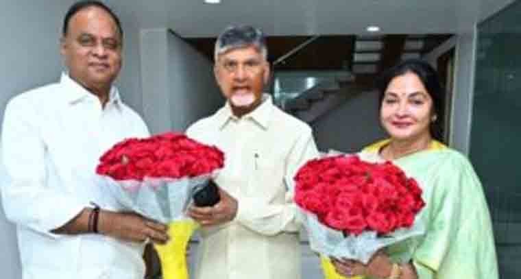 చంద్రబాబుతో సమావేశమైన వేమిరెడ్డి దంపతులు 