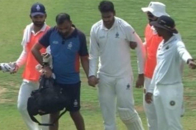 వెంకటేష్ అయ్యర్ కి గాయం... 