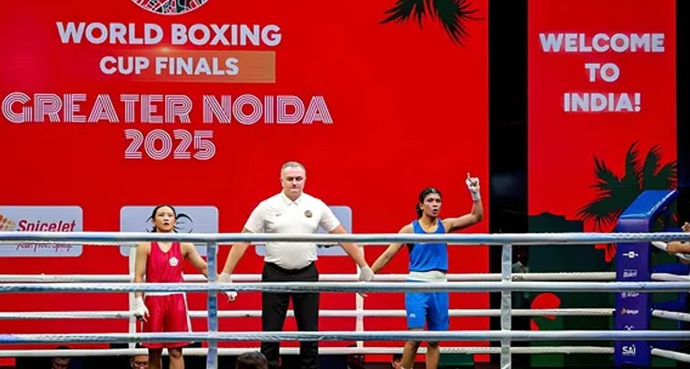 బాక్సర్ నిఖత్ జరీన్‌కు కేటీఆర్ అభినందనలు