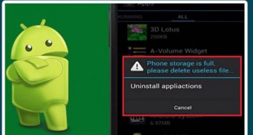 యాండ్రాయిడ్ ఫోన్‌లో స్పేస్ ను క్లియర్ చేసే మార్గాలు

