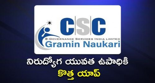 నిరుద్యోగ యువత ఉపాధికి కొత్త యాప్