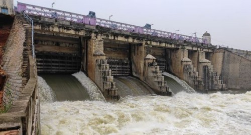 పింఛా ప్రాజెక్టుకు వరద నీరు పెరుగుతోంది