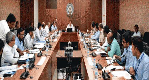 14వతేదిన ఉప రాష్ట్రపతి కృష్ణా జిల్లా పర్యటన ఏర్పాట్లపై సిఎస్ సమీక్ష