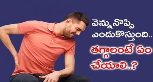 వెన్నునొప్పికి గుడ్ బై చెప్పేందుకు తోడ్పడే మార్గాలు
