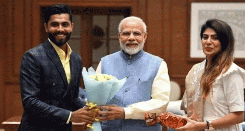 లోక్‌సభ ఎన్నికల్లో జడేజా భార్య