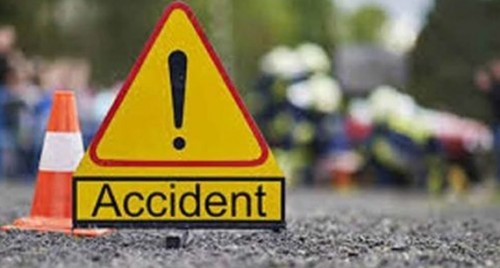 పశువుల కంటైనర్ బోల్తా : ఇద్దరు మృతి