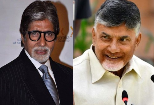 అమితాబ్‌కు శుభాకాంక్షలు తెలిపిన చంద్రబాబు

