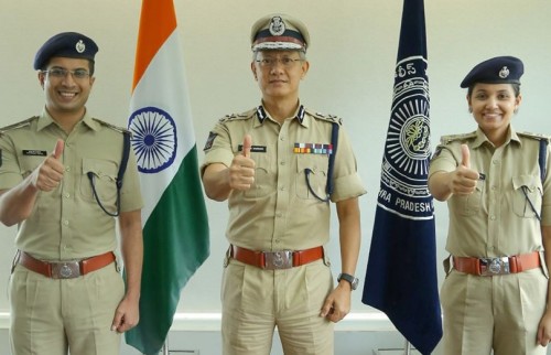 కొవిడ్ వారియర్స్ కి డీజీపీ స్వాగతం..