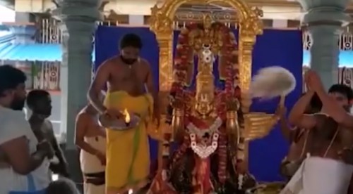 పెంచలకోనలో ప్రత్యేక పూజలు..