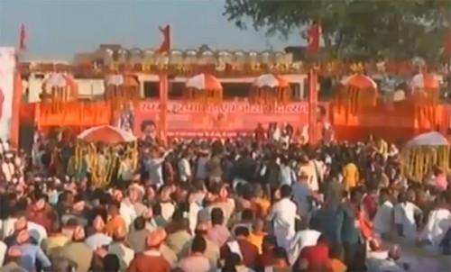 అయోధ్యలో ఉద్రిక్తత పరిస్థితులు