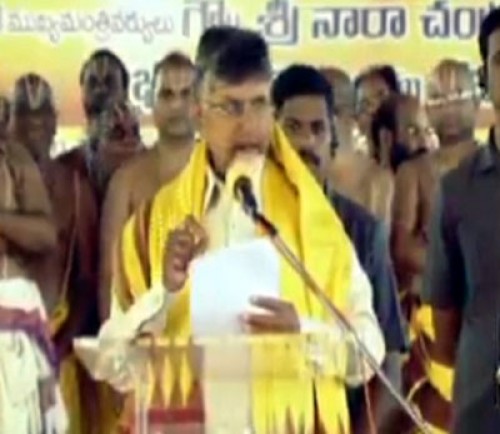 అమరావతిలో శ్రీవారి ఆలయం నిర్మాణం ఒక చరిత్ర: సీఎం చంద్రబాబు