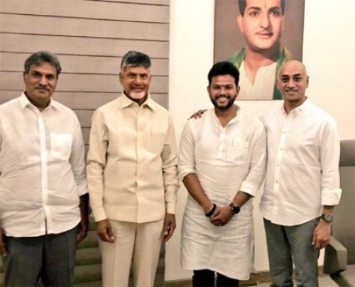చంద్రబాబుతో గల్లా జయదేశ్, కేశినేని, రామ్మోహన్ నాయుడు భేటీ!