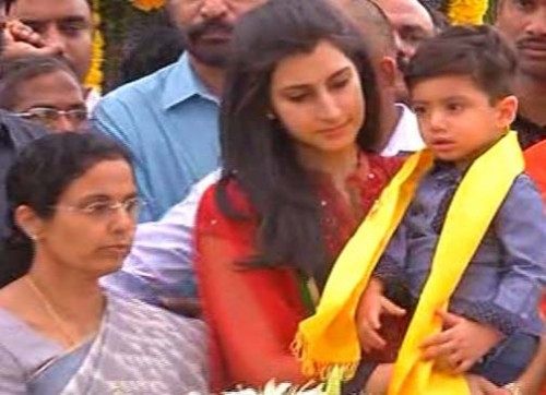 శ్రీవారిని దర్శించుకున్నచంద్రబాబు కుటుంబ సభ్యులు