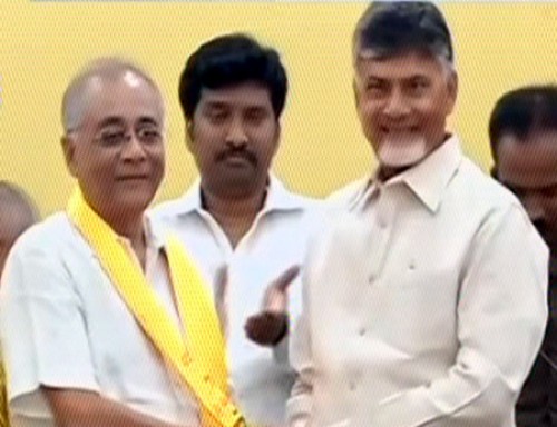 టీడీపీలో చేరిన కిశోర్‌ చంద్రదేవ్‌