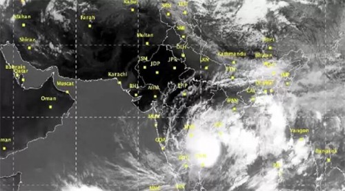 ఆగ్నేయ బంగాళాఖాతంలో అల్పపీడనం