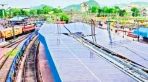 బెజవాడ రైల్వేస్టేషన్‌కు హరిత హంగులు