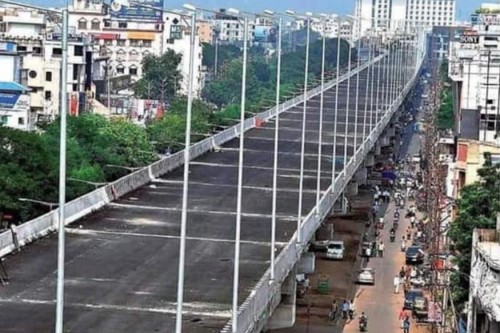 నేటి నుంచి బెంజి సర్కిల్ ప్లై ఓవర్ పై ట్రయిల్ రన్