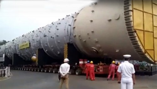 విశాఖ హెచ్‌పీసీఎల్‌కు భారీ విజిల్‌ (స్ట్రీమింగ్‌) యంత్రం