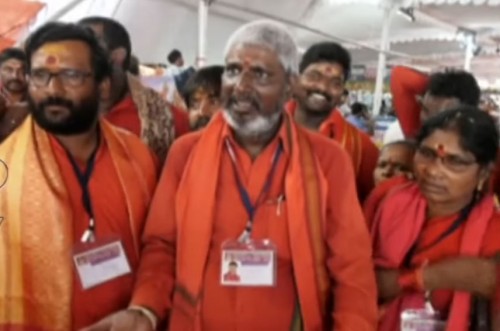 వెలగని హోమగుండం భవానీల ఆగ్రహం