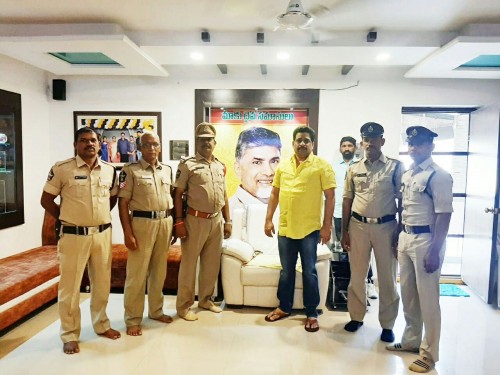  ఎమ్మెల్సీ బుద్ధా వెంకన్న  హౌస్ అరెస్ట్ 