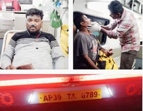 నిద్రమత్తులోకి జారుకున్న డ్రైవర్... 