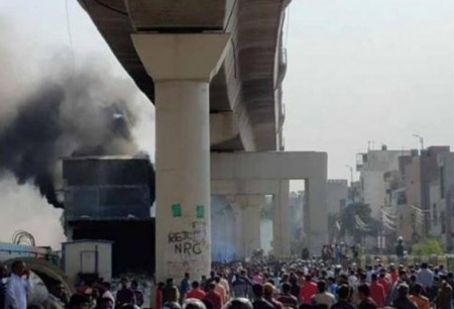 రాజధానిలో మళ్లీ సీఏఏ రగడ 