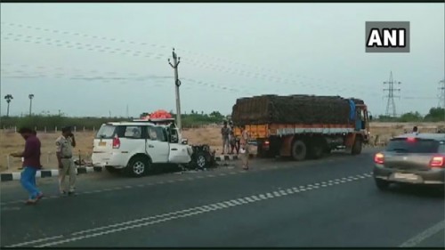 చిత్తూరు జిల్లాల్లో  ఘోర రోడ్డుప్రమాదం