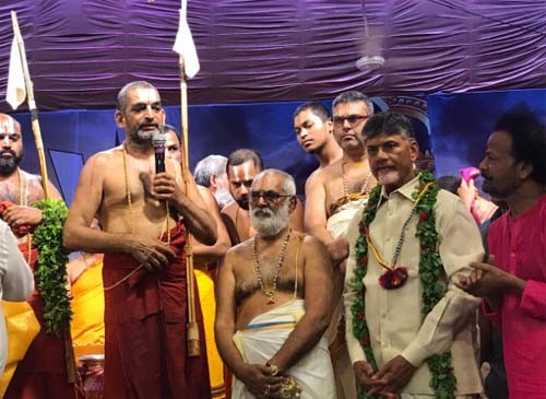 తిరునక్షత్ర వేడుకల్లో పాల్గొన్న చంద్రబాబు