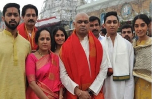 మొక్కు తీర్చుకున్నసీఎం రమేష్