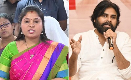 పవన్ నువ్వు నిజంగా శాడిస్ట్  : డిప్యూటీ సీఎం పుష్ప శ్రీవాణి