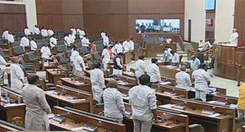 వైఎస్‌ వివేకాకు ఏపీ శాసనసభ సంతాపం