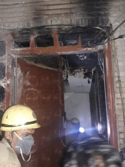 జనక్‌పురిలోని బాలికల హాస్టల్‌లో అగ్ని ప్రమాదం 