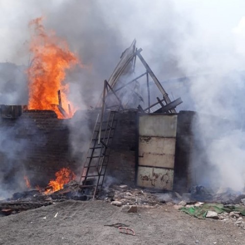 షిల్‌ఫాటాలో అగ్ని ప్రమాదం