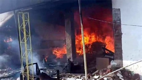 బషీర్‌బాగ్‌లో భారీ అగ్ని ప్రమాదం