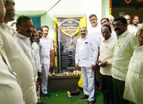 మోదుకురులో ప్రాథమిక వ్యవసాయ సహకార సంఘం గోదాం ప్రారంభం