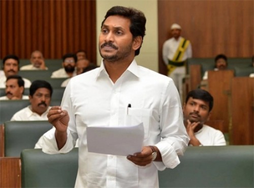 ప్రత్యేక హోదా తీర్మానం ప్రవేశపెట్టిన జగన్