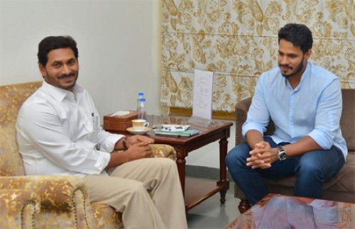 ఏపీ ముఖ్యమంత్రి జగన్ తో నిఖిల్ గౌడ భేటీ!